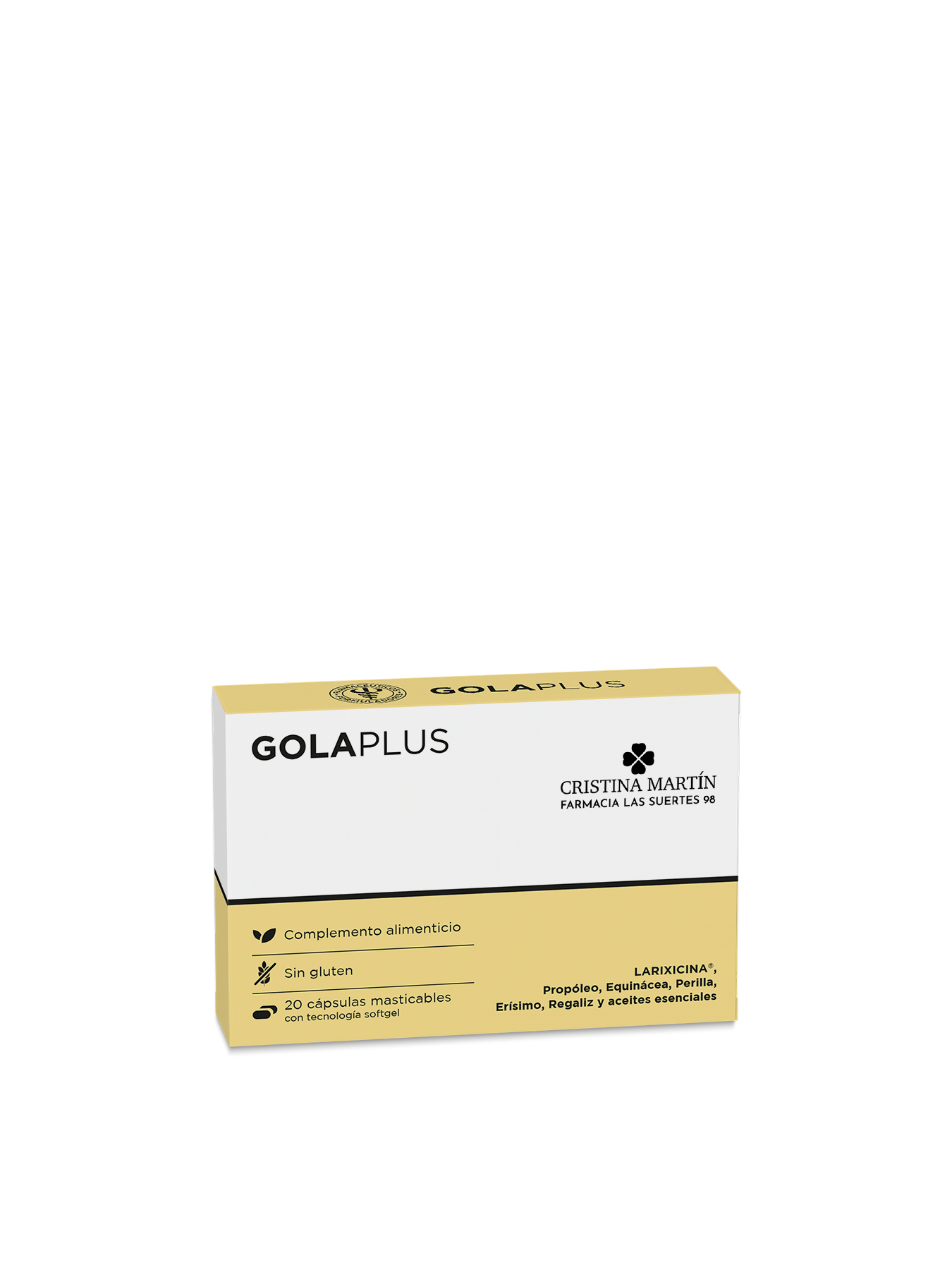 Golaplus 20 cápsulas masticables